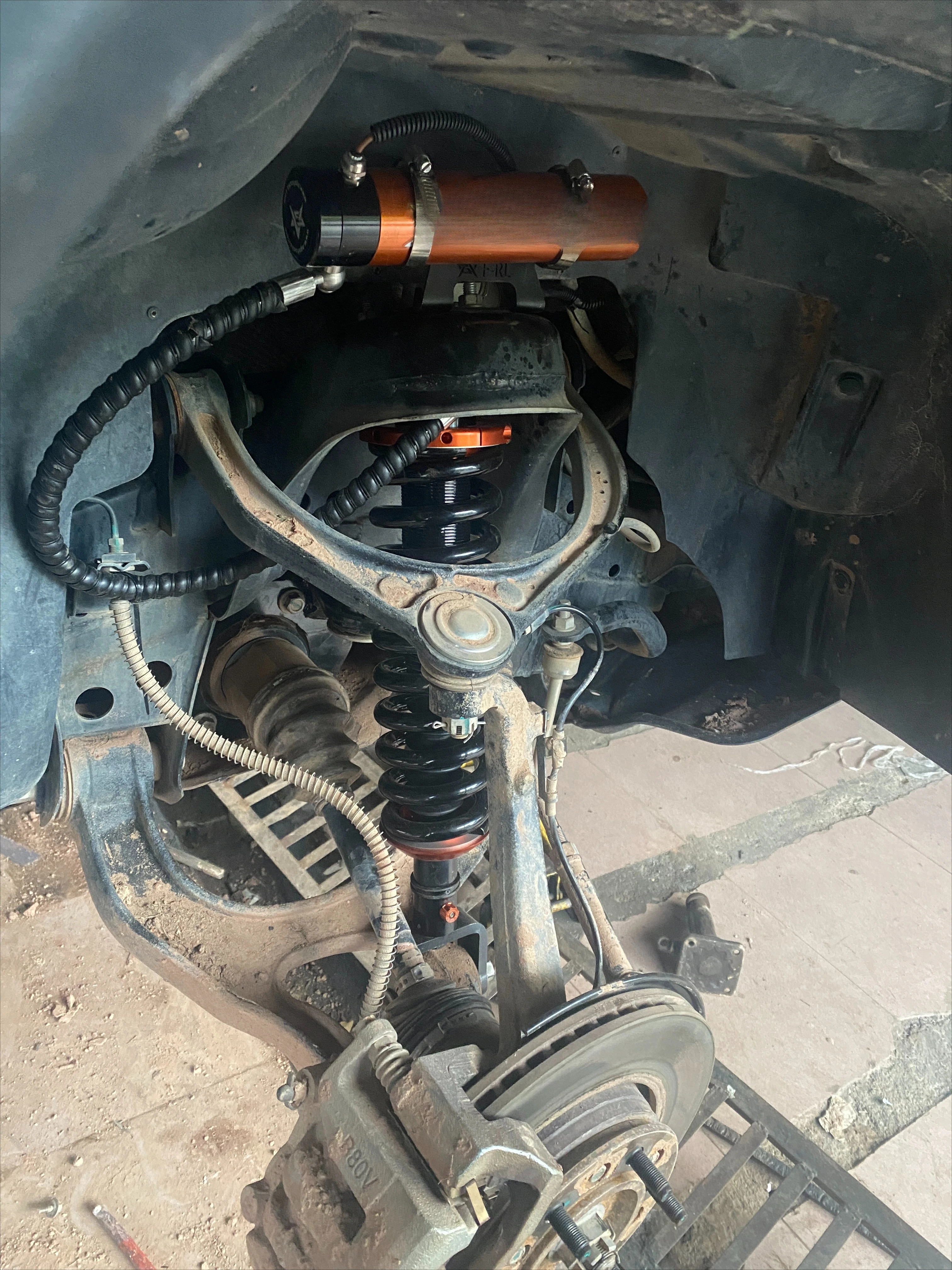 Bj40/BJ40 Plus off Road Nitrogen Compression and Rebound Adjustable Suspension  Coil Over Lift Kit Shock Absorber Set