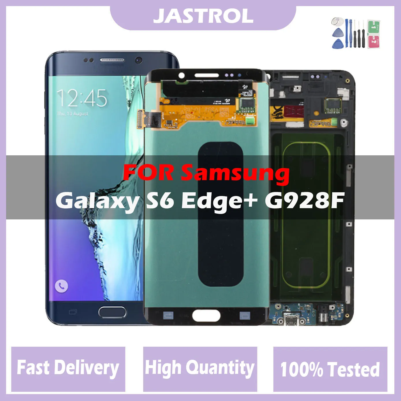 

Amoled LCD Display For SAMSUNG Galaxy s6 Edge Plus G928 G928F LCD Display Touch Screen Digitizer Assembly With Frame