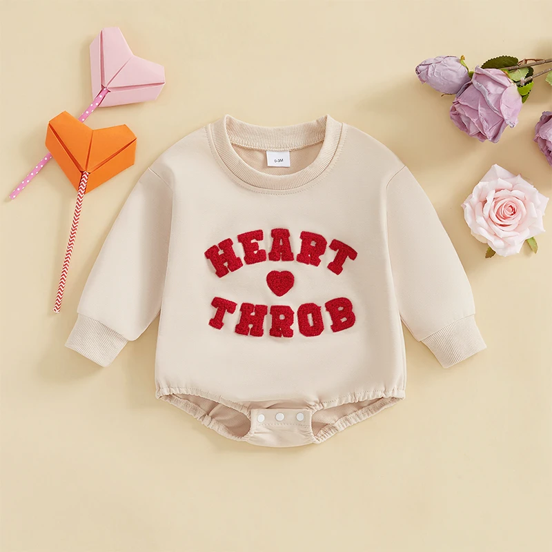 Infant Autumn Hooded  with Floral Embroidery and Zipper Closure Warm Jumpsuit for Baby Boys and Girls