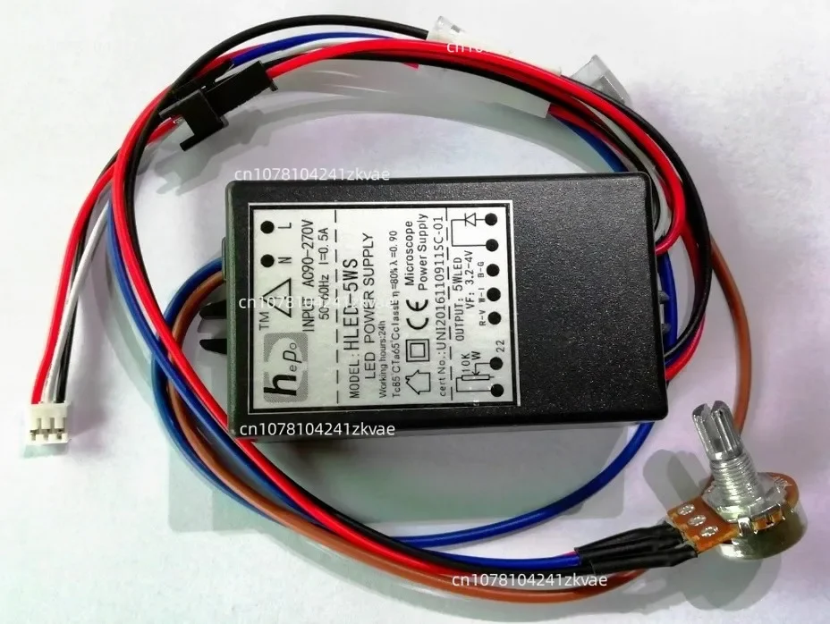 Microscope power supply LED dimming HLED-5W, HLED-5W1, HLED-5WS