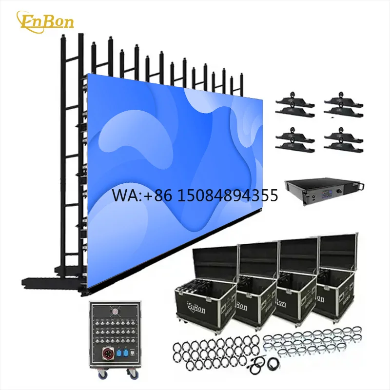 

P2.6 P2.9 P3.9 500x500mm LED Panel Backdrop Complete LED Video Wall Outdoor Stacking Installation LED Screen