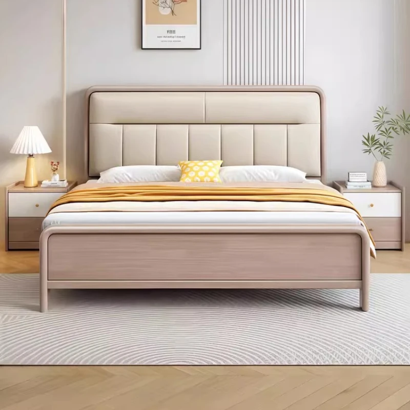 

Luxury Bedroom Bed Children Double Sleeping Design Single Headboards Bed Modern European Letto Matrimoniale Trendy Furniture