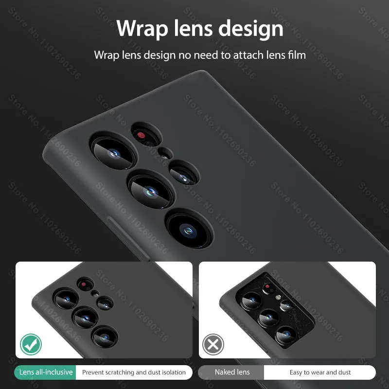 Liquid Silicone Magnetic Case For Samsung Galaxy S25 S22 S21 S23 S24 Ultra Case A15 A54 A35 A55 5G Magsafe Wireless Charge Cover - náhled 6