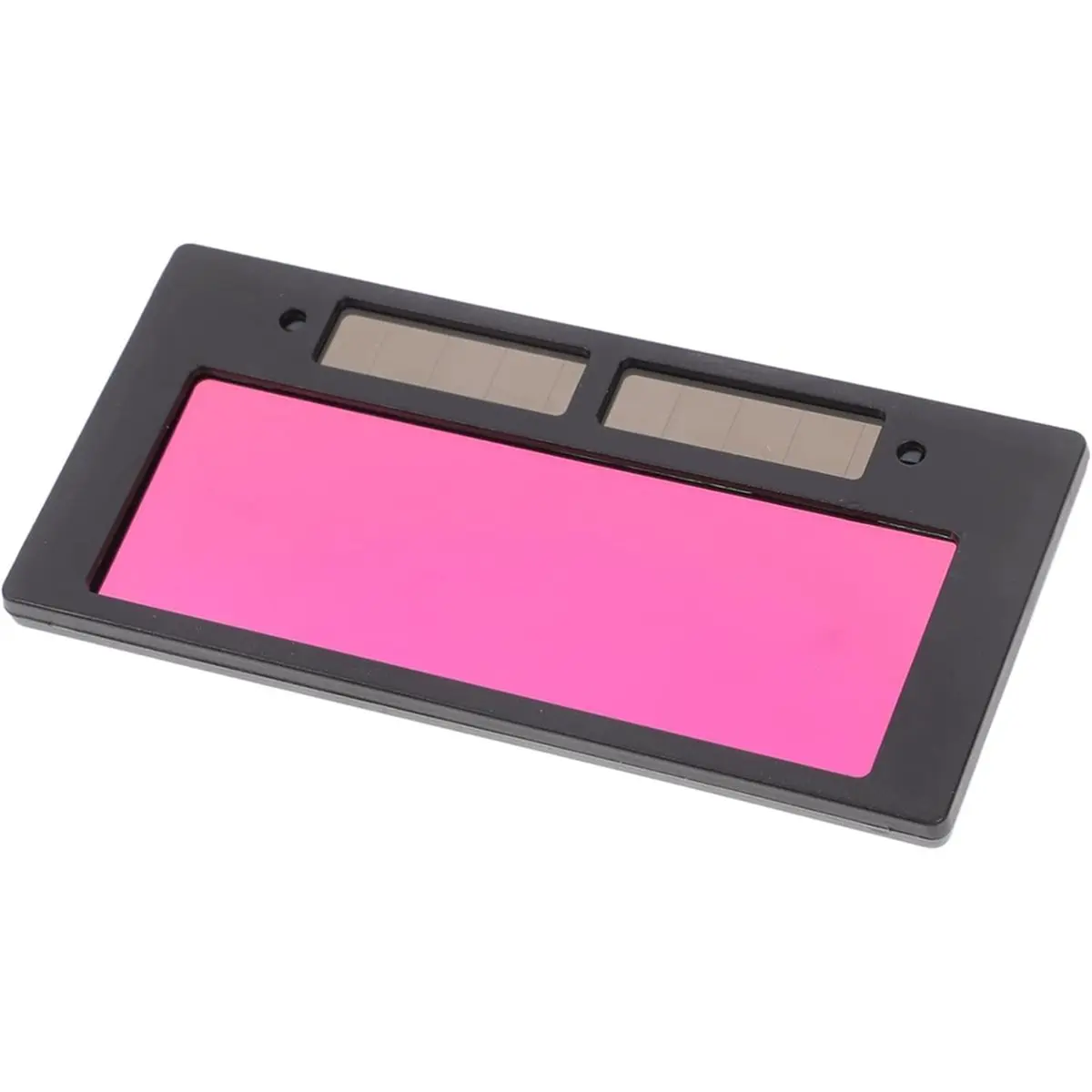 Filtro plástico de substituição de lente de soldagem com escurecimento automático alimentado para capacete, óculos, máscara, resposta, soldadores diy