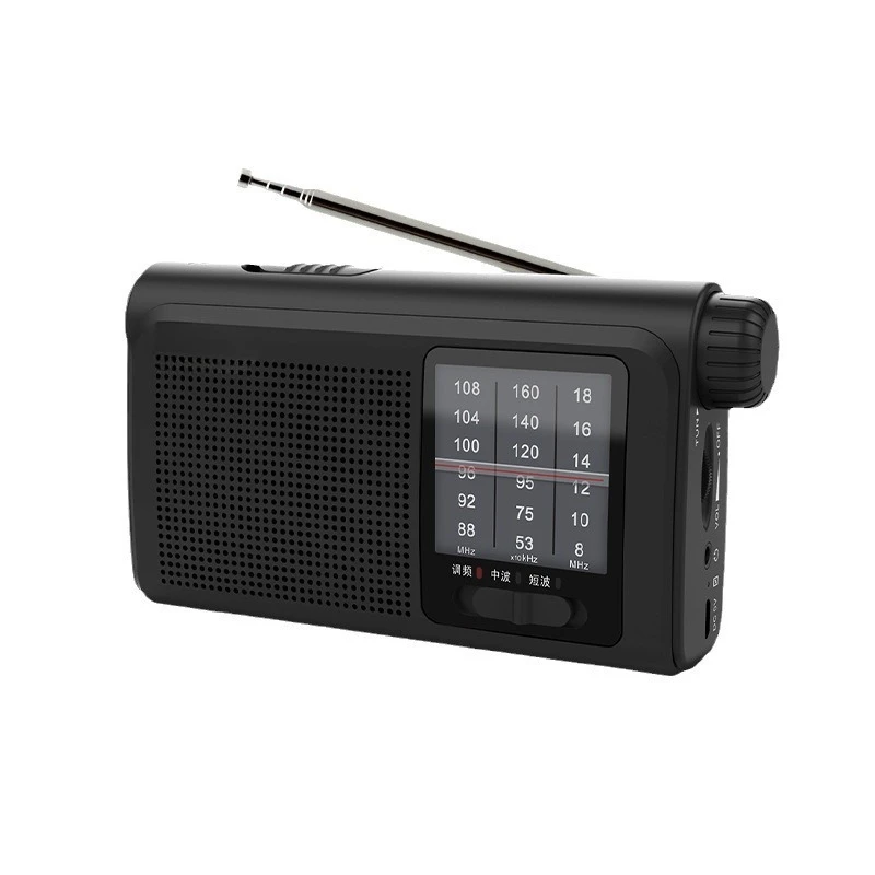 

6241 New full-band radio emergency small FM semiconductor radio for the elderly