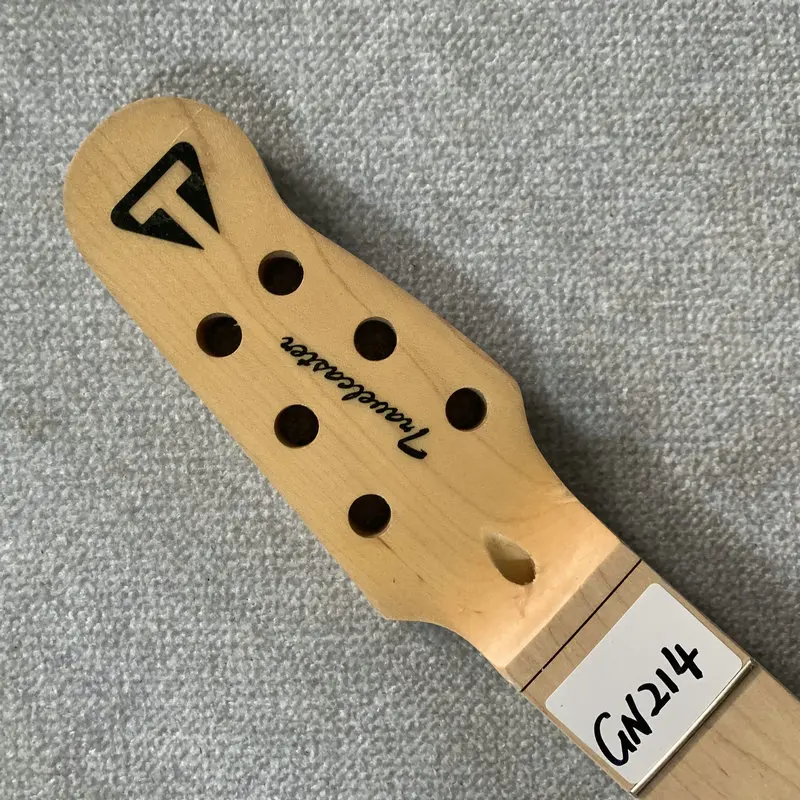 Unfinished MINI Traveler Brand Electric Guitar Neck 22 Frets 640 Scales Length  Maple With Maple for DIY Part  GN214