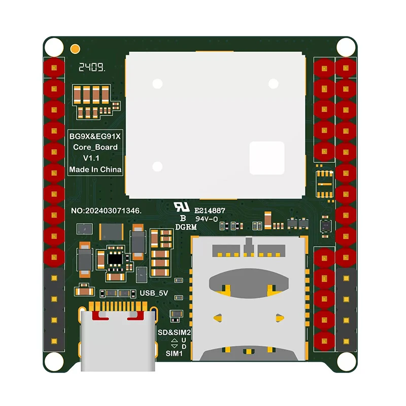 BG95-M3 Evaluation Board Open Python Secondary Development GPS Receiver LTE Cat M1/Cat NB2/EGPRS Modem