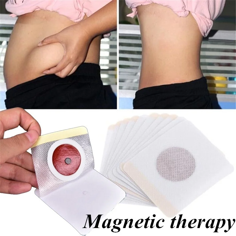 

10Pcs/Set Magnetic Therapy Help Sleep Lose Weight Slimming Patch Navel Stick Burning Fat Magnets Paste Slimming Products