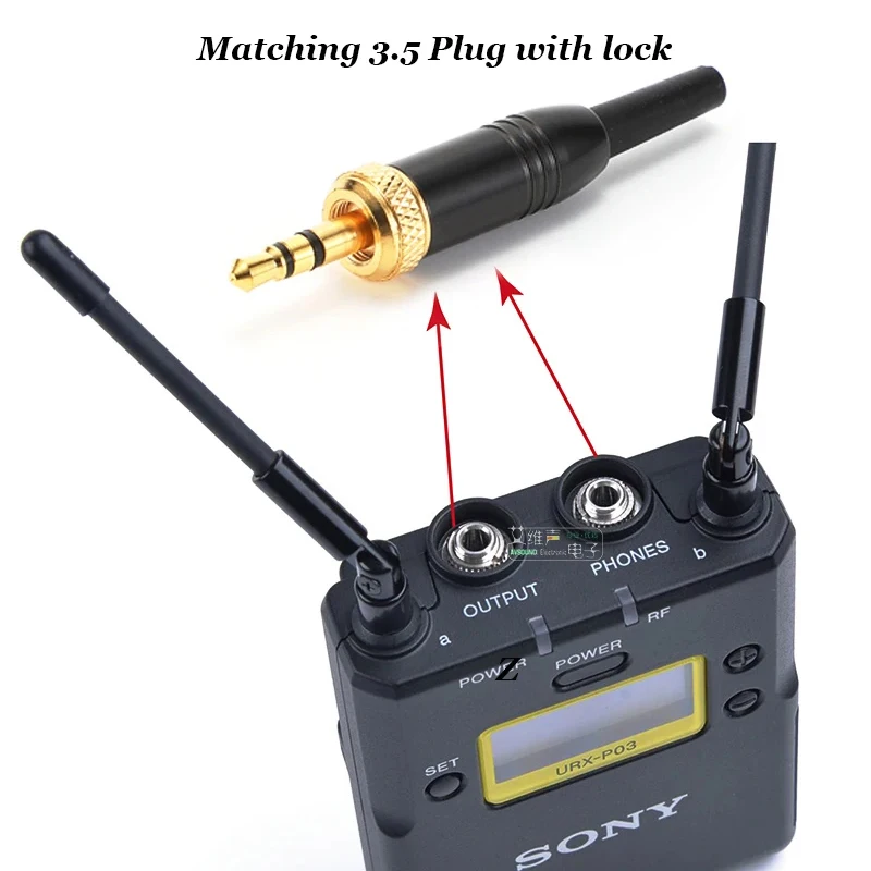 

3.5 Jack 1/8 Inch TS/TRS 4pole Aux Vehicle Mounted Mobile Phone Bodypack Plug With Lock 3.5mm Headphone Welding Audio Cable Plug