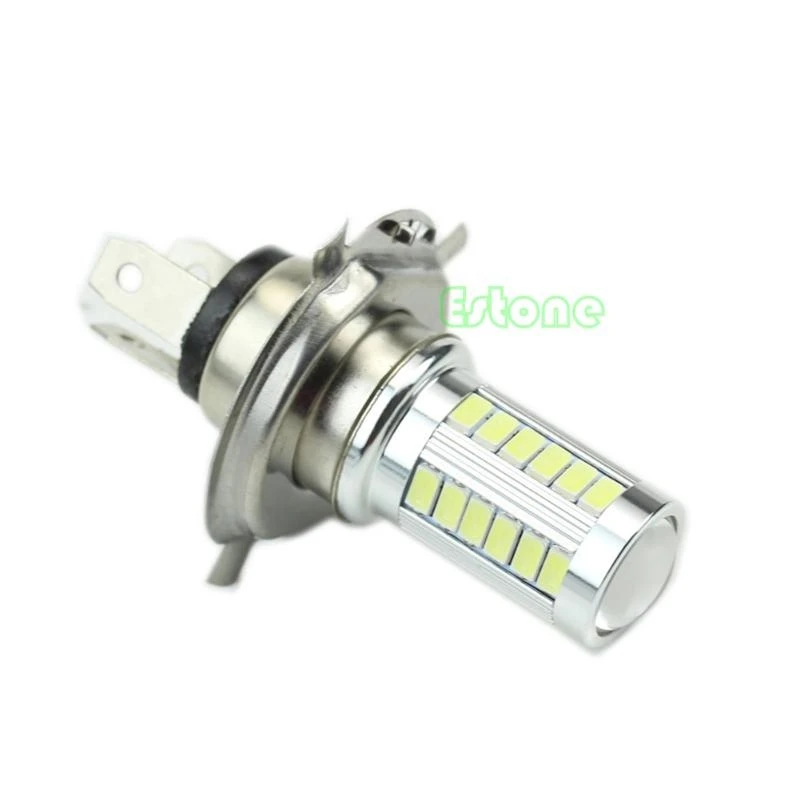 High Brightness White LED Light Bulb 12V H4 33-LED White Bulb for Car Light