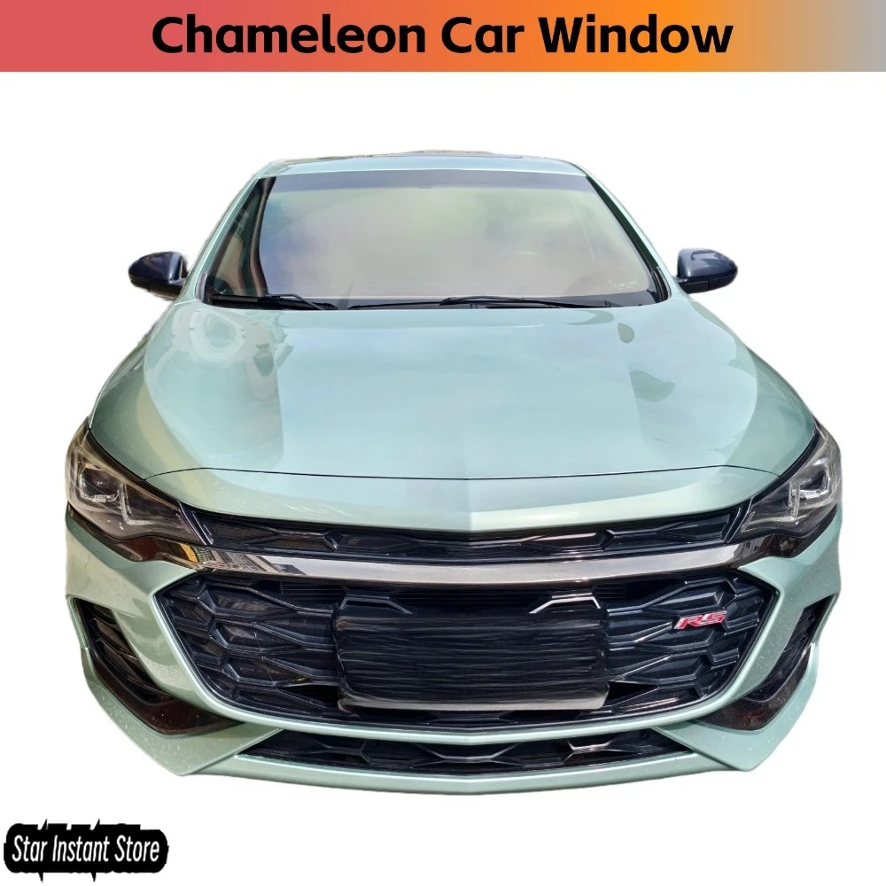 

Best Quality 1.52*15m Photochromic Film Tropical Chameleon Tint Window Film Color Change Skin Protect Purple/Green/Blue/Red