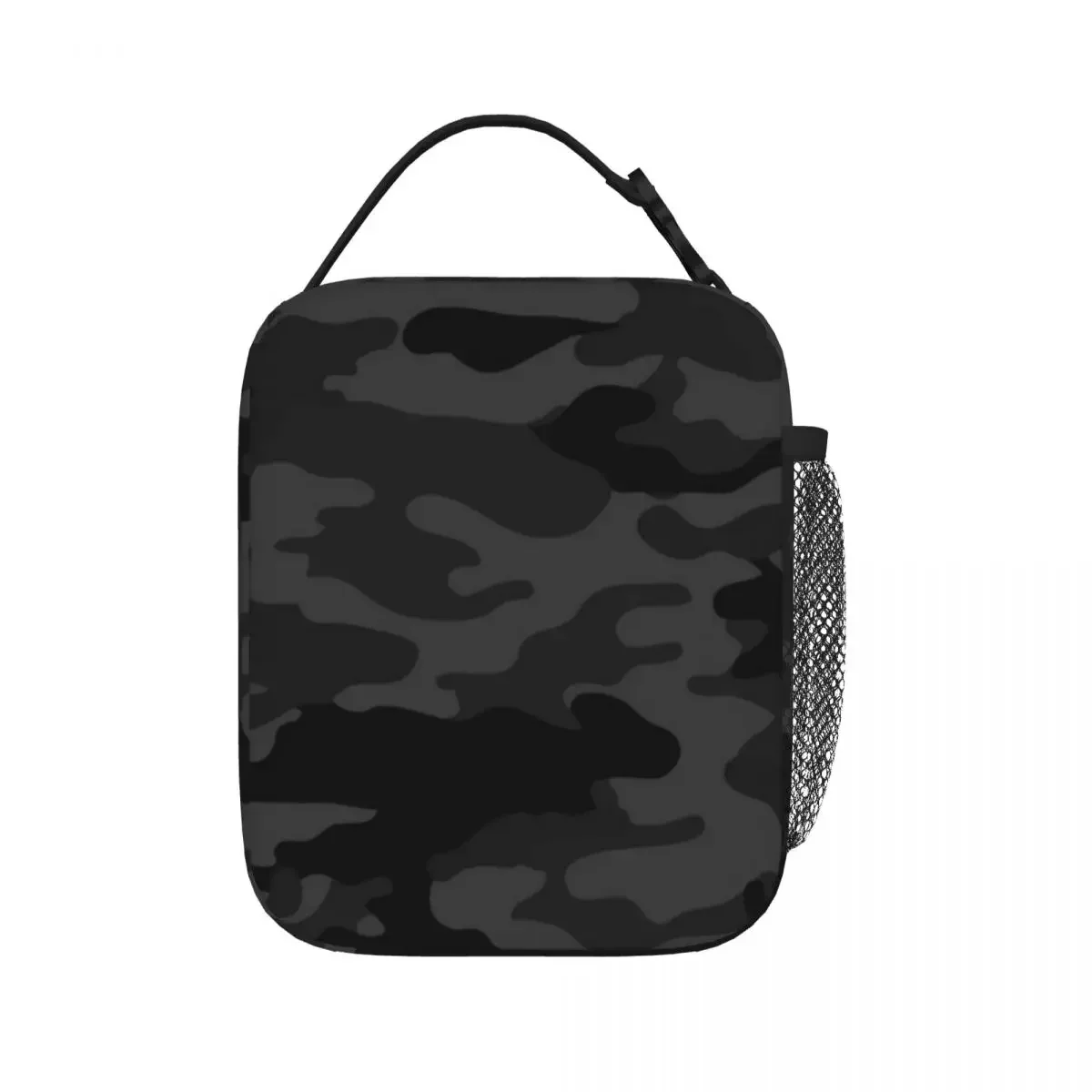 

Black Camouflage Lunch Bags Insulated Lunch Tote Waterproof Thermal Bag Leakproof Picnic Bags for Woman Work Children School