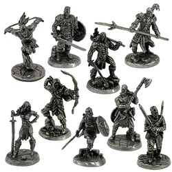War Chess Table Game Car Ornaments Decorations Crafts Copper Undead Skeleton Soldiers Dolls Army Legion Model Figurine Miniature