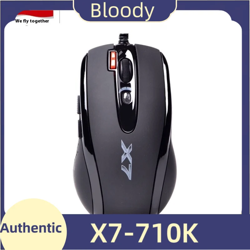 A4TECH Bloody X7-710K Muis Bedraad Single-mode Snelle respons Gamingmuis met lage latentie PC Kantooraccessoire World of Warcraft-muizen