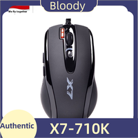 A4TECH Bloody X7-710K Mouse Wired Single-mode Quick Response Low Latency Gaming Mouse PC Office Accessory World of Warcraft Mice