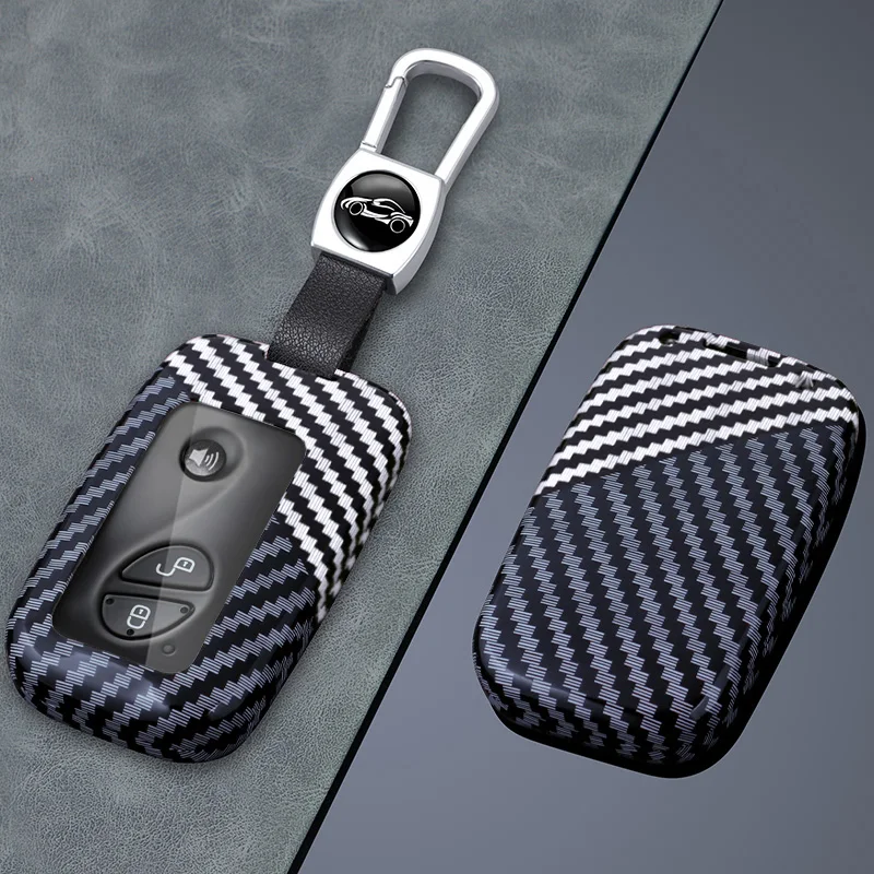 ABS Carbon Fiber Remote Car Key Case Cover for Lexus IS250 IS300C RX270 CT200H GX400 GX460 ES240 ES350 LS460 GS300 450h 460h