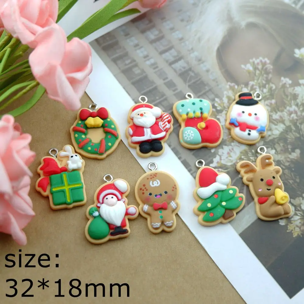 Christmas Earring Charms Bracelets Jewelry Making DIY Pendants Wholesale Bulk