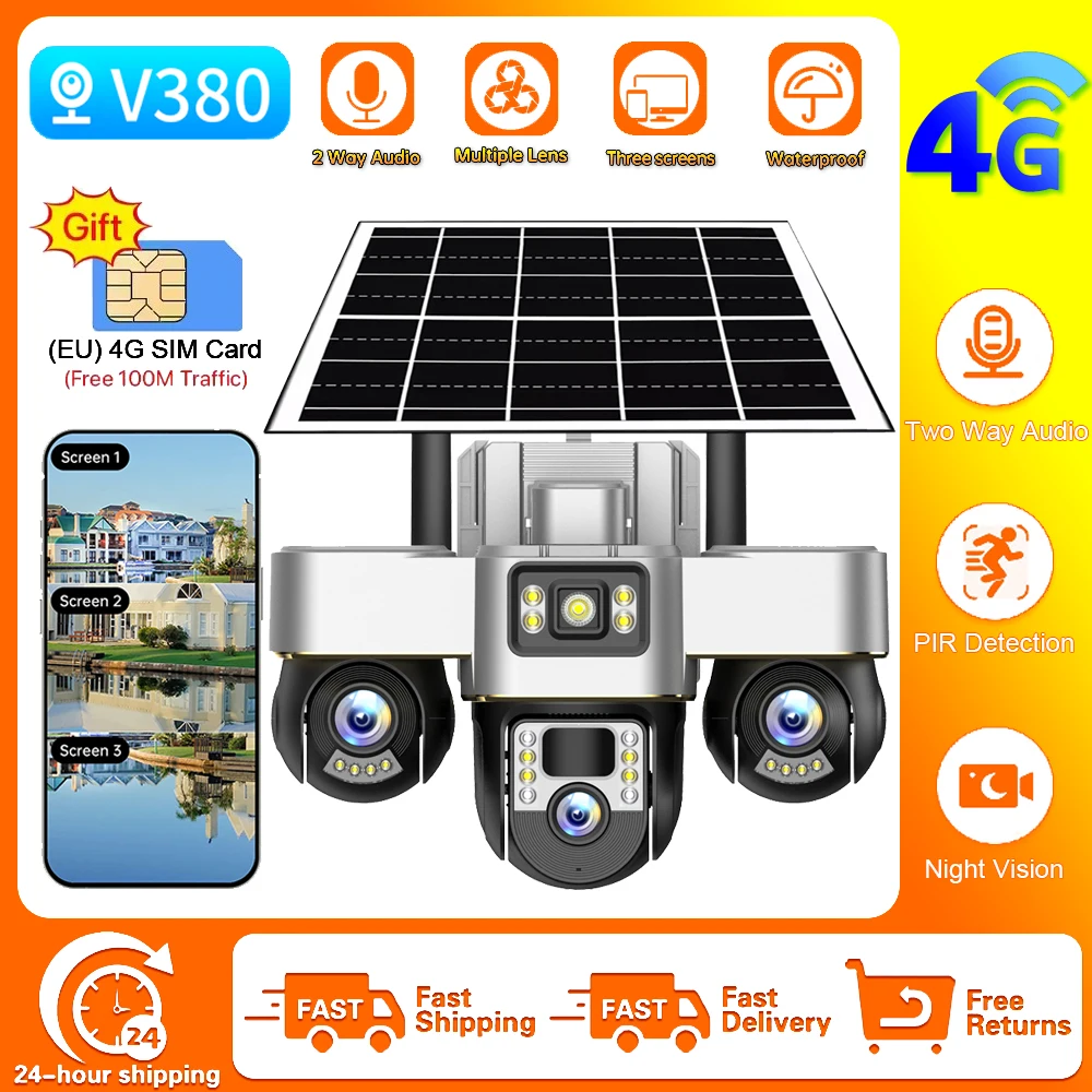 4G Solar Camera Out…