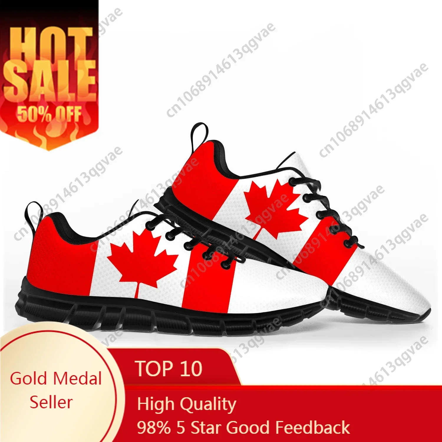 

Canadian Flag Sports Shoes Mens Womens Teenager Kids Children Sneakers Canada Casual Custom Couple Shoes