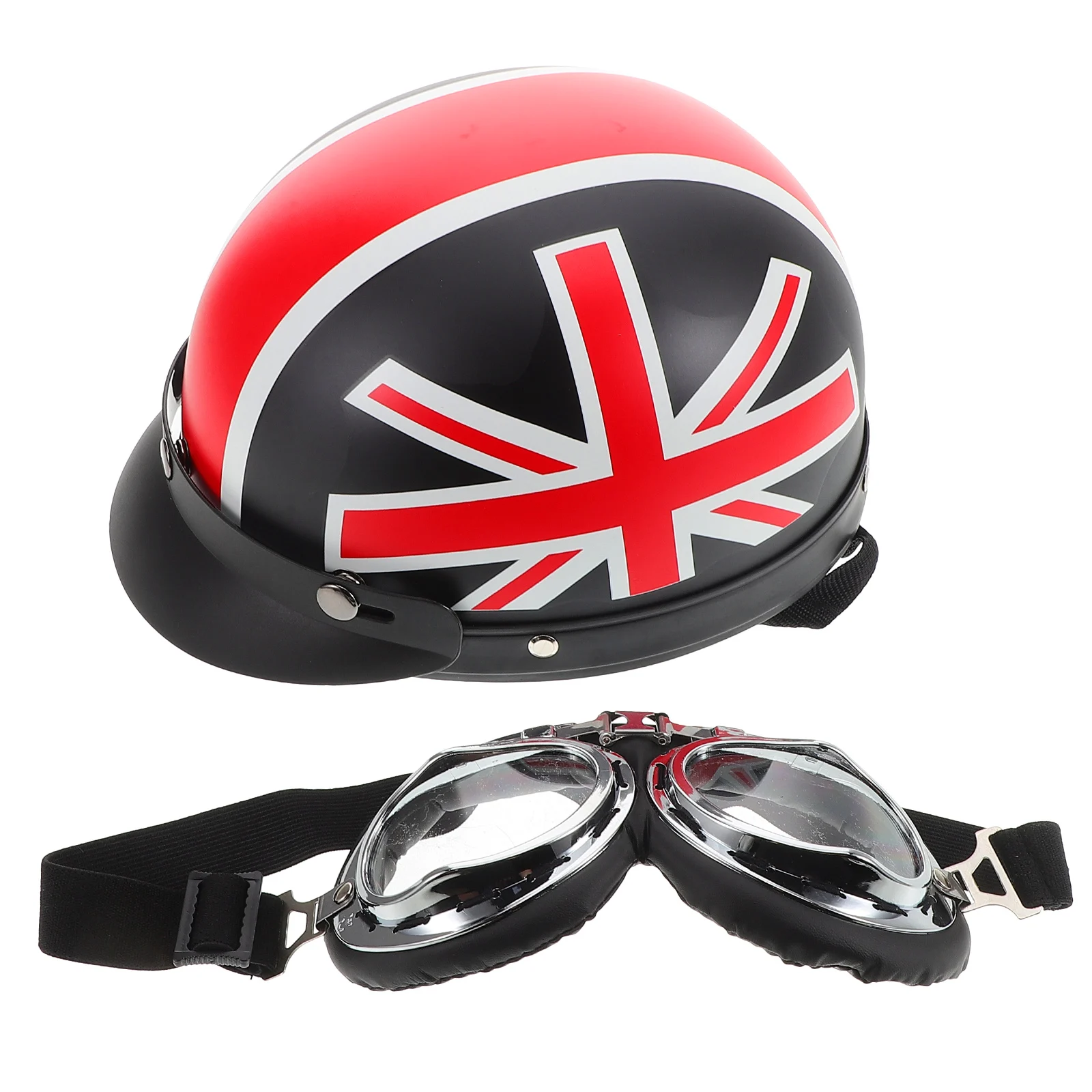 

Motorcycle Electric Bike For Decor Riding Four Seasons Outdoor Abs Vintage Lightweight Retro Helmets