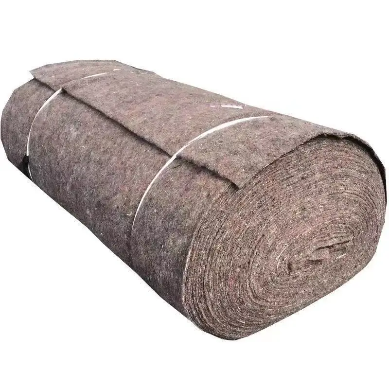 

Construction site moisturizing black heart cotton furniture packaging blanket non-woven felt road maintenance greenhouse