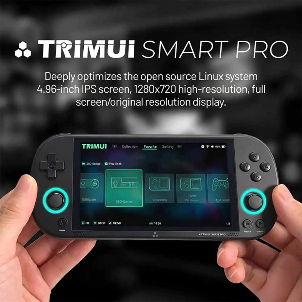 Trimui Smart Pro Retro Handhel - Gaming Console Under 5000 review and price