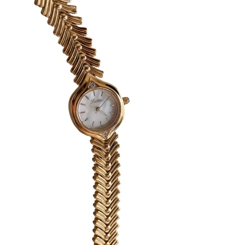Student Classic Trend Ladies Watch Elegant Simple Temperament 2025 Waterproof Quartz Watch Birthday Gift