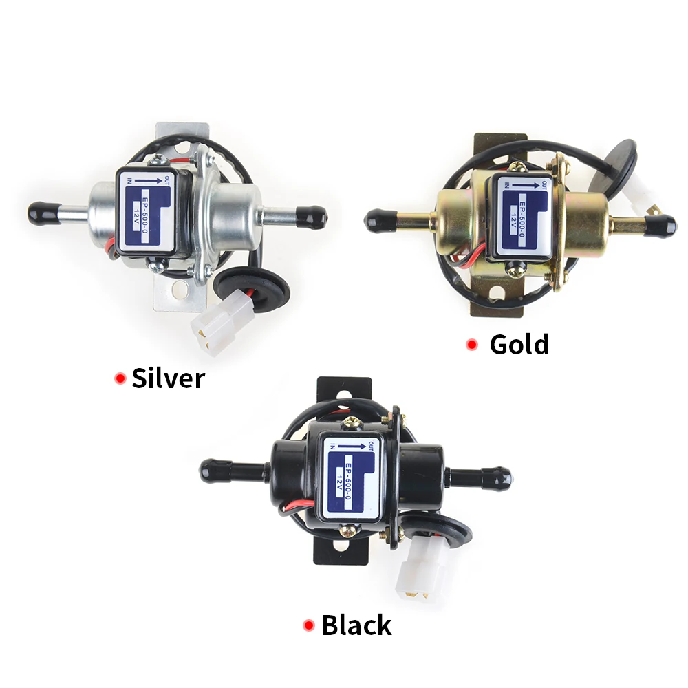 Pompa Bahan Bakar Listrik Gas/Diesel Universal 12V Seri EP500 ( 035000 -0460) untuk Pipa Oli & Sistem Diesel Mobil Sepeda Motor