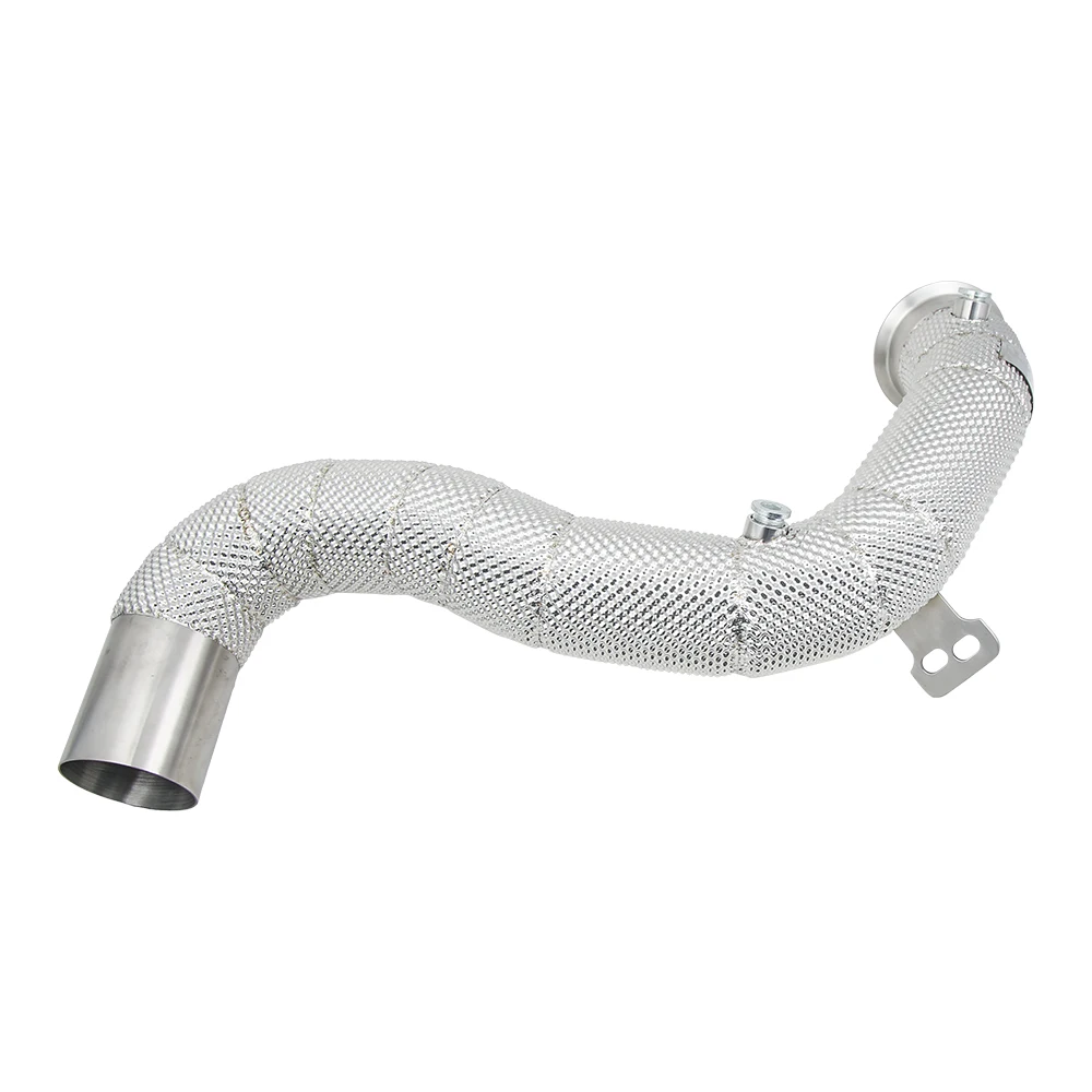 KYOSTAR Racing Downpipe Exhaust For 2015-2023 Mercedes Benz C63 C63S W205 V8 4.0TT M177 AMG Downpipes Test Pipe