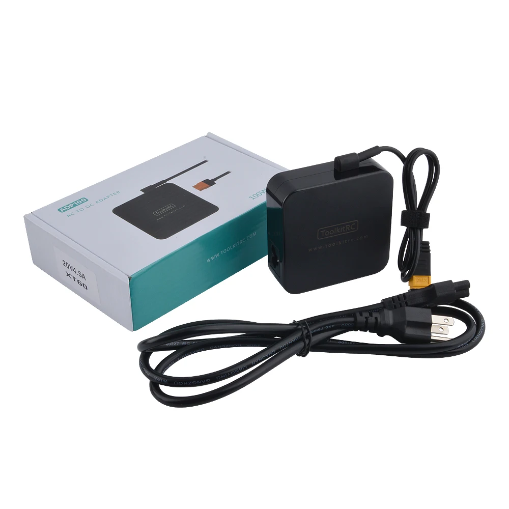 ToolKitRC ADP100 100W 20V Power Supply with XT60 Output Adapter For ISDT Q8 Q6 GT Power Hota HTRC SkyRC Charger RC Drone image 5