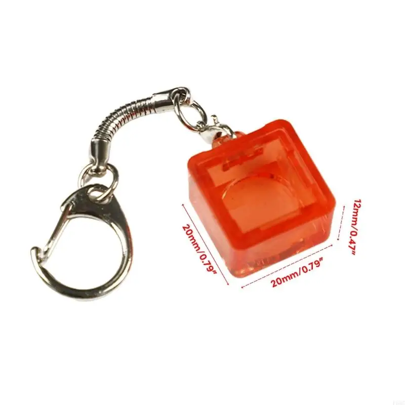 920L For Gateron Switches Tester Switches Sampler Mechanical Keyboards 1-KeySwitch Testing Tool Translucent Switches Keychain