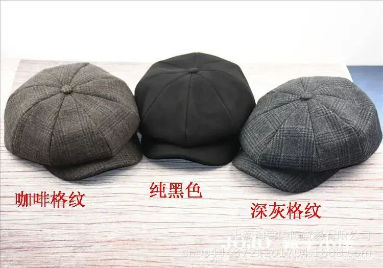 Oohmy Männer klassische Newsboy Gatsby Hut für kleinen Kopf und großen Kopf Oversize Plus Size Blend Wolle Vintage Flat Ivy Cabbie Cap Geschenke – Detail 7