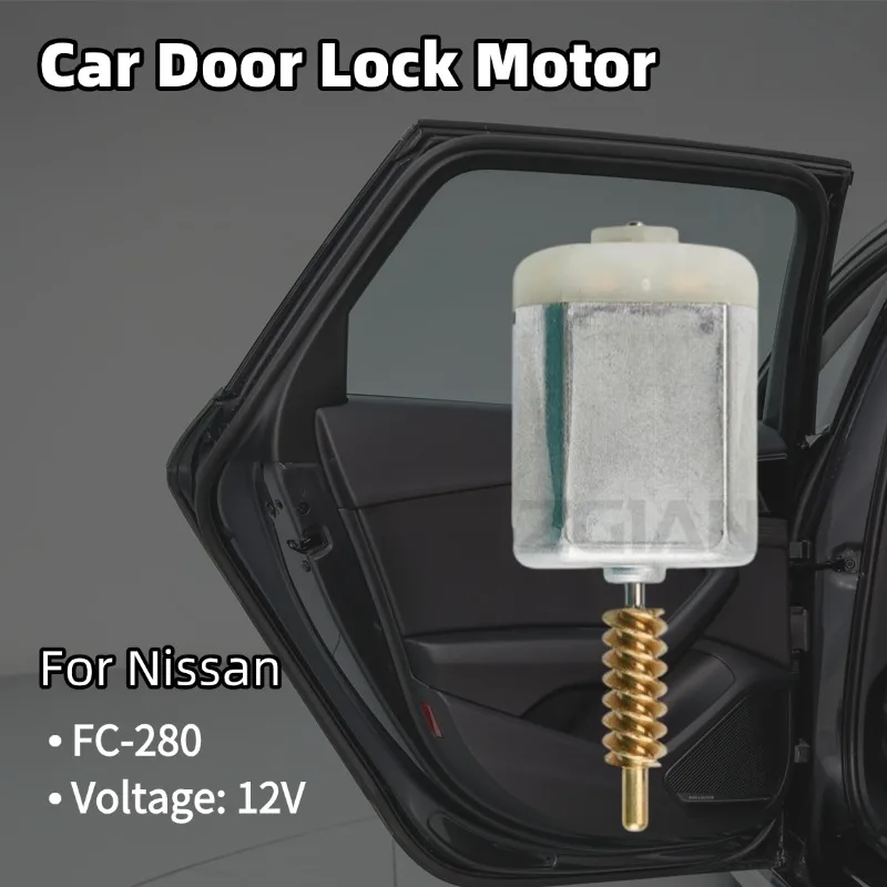 

AZGIANT Car Door Lock Block Motor FC-280 High Power Motor for 2009-2016 Nissan NV200 1.5 DCi MK1 Interior Replacement Parts