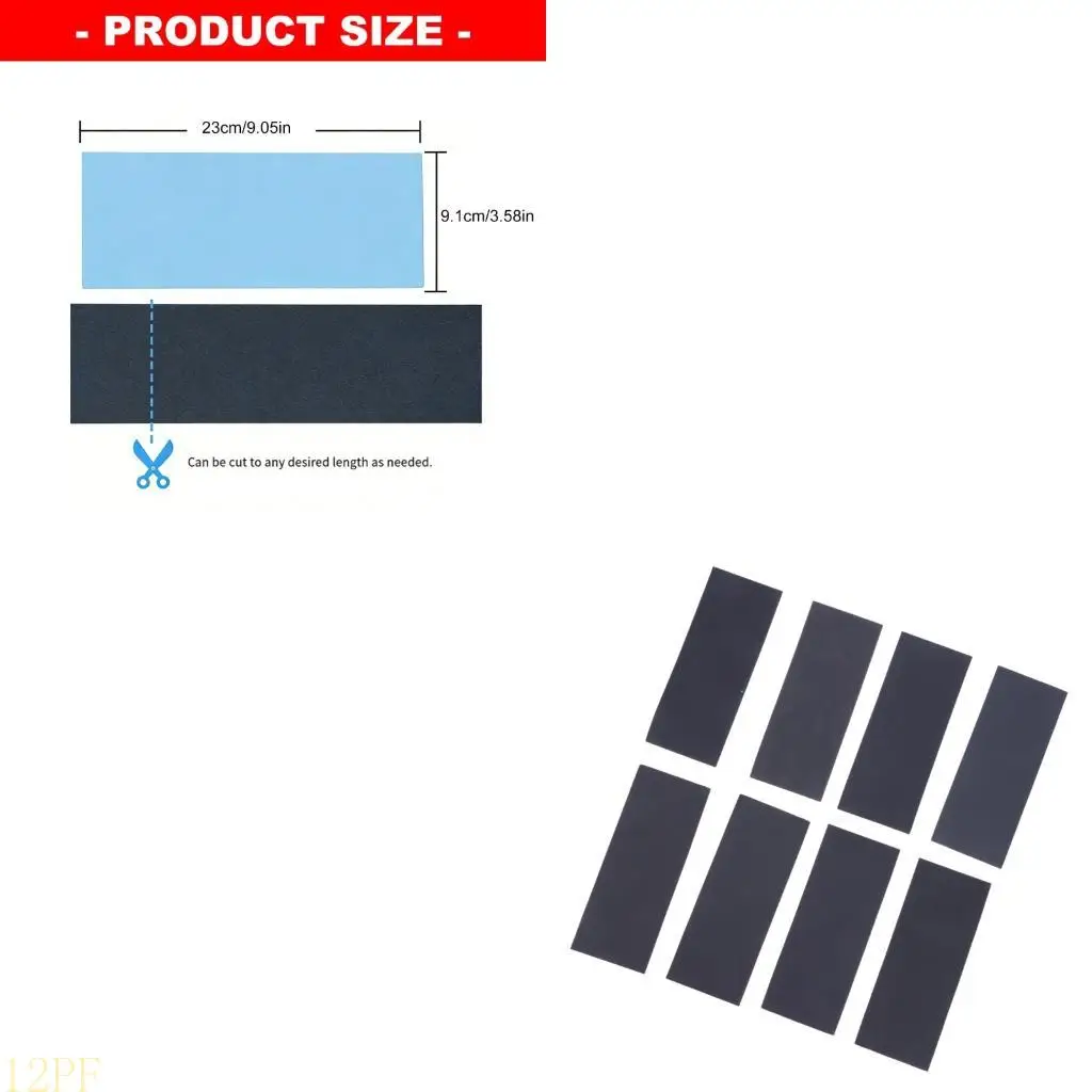 12PF Silicon Carbon Sandpaper For Grinding Polishing Various Materials Dry Wet Use