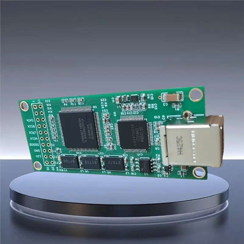Exquisite-XMOS XU208 Stepper Card DSD256/PCM384 USB Digital Interface Module SITIME USB To I2S/IIS Stepper Card