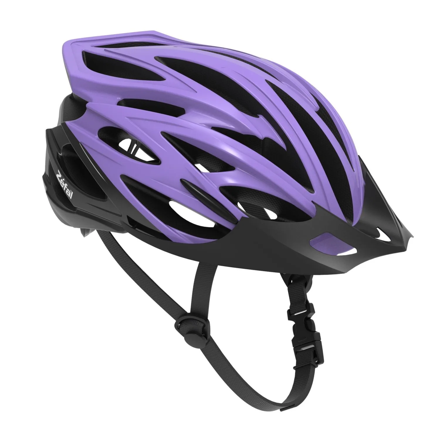 

Youth Full-Coverage Bike Helmet, Lilac – Age 8+, 24 Vents, Adjustable Fit, with Visor