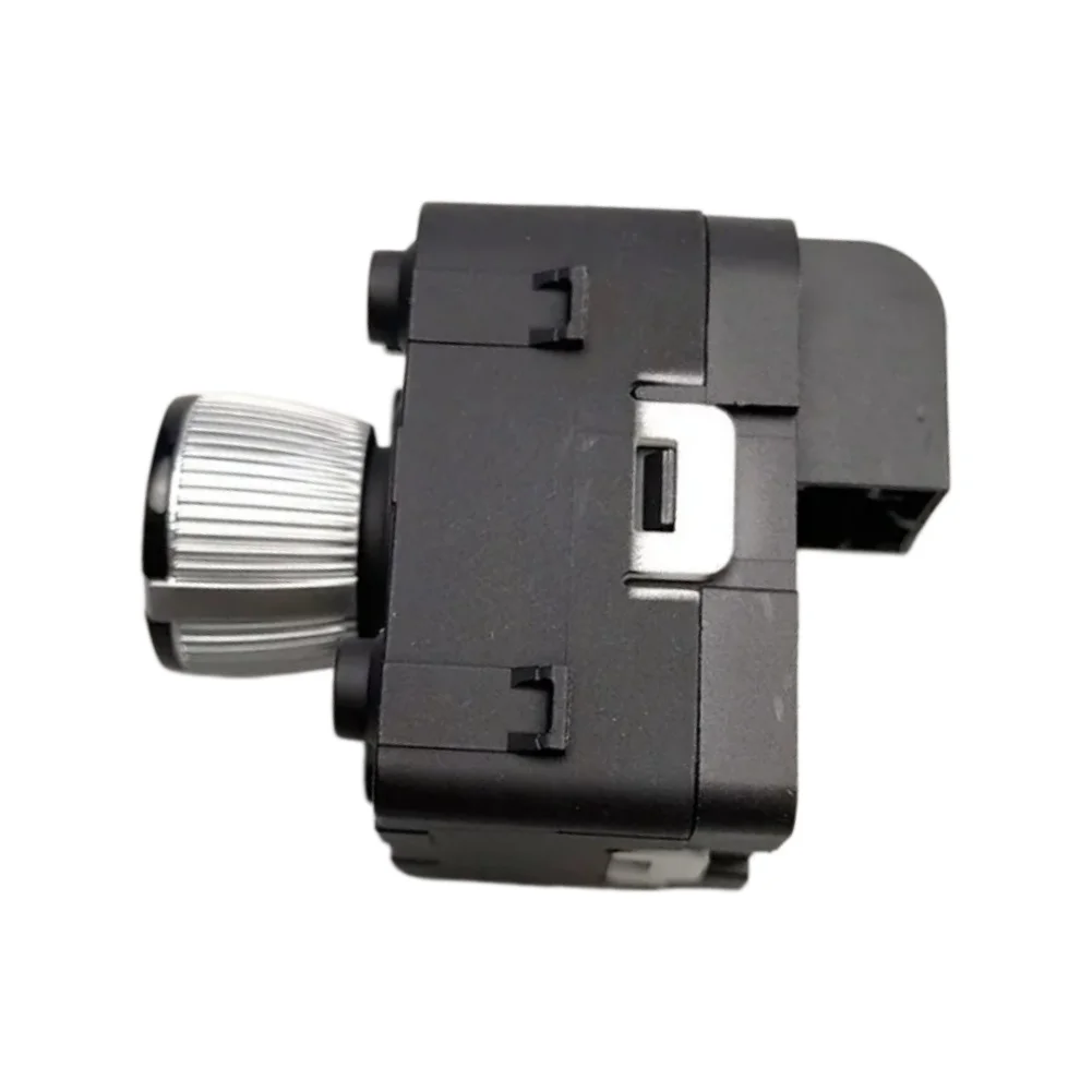 Auto Interior Trim Mirror Adjustment Knob For Daily Driving Safety ABS Plastic Construction Easy Installation Process