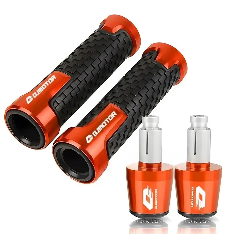 

For Qjmoto QJMOTOR SRT800 800SX SRT600 SRK800 SRK600 Motorcycle 7/8''22mm Non-slip Handlebar Grips Handle Bar Ends Plug