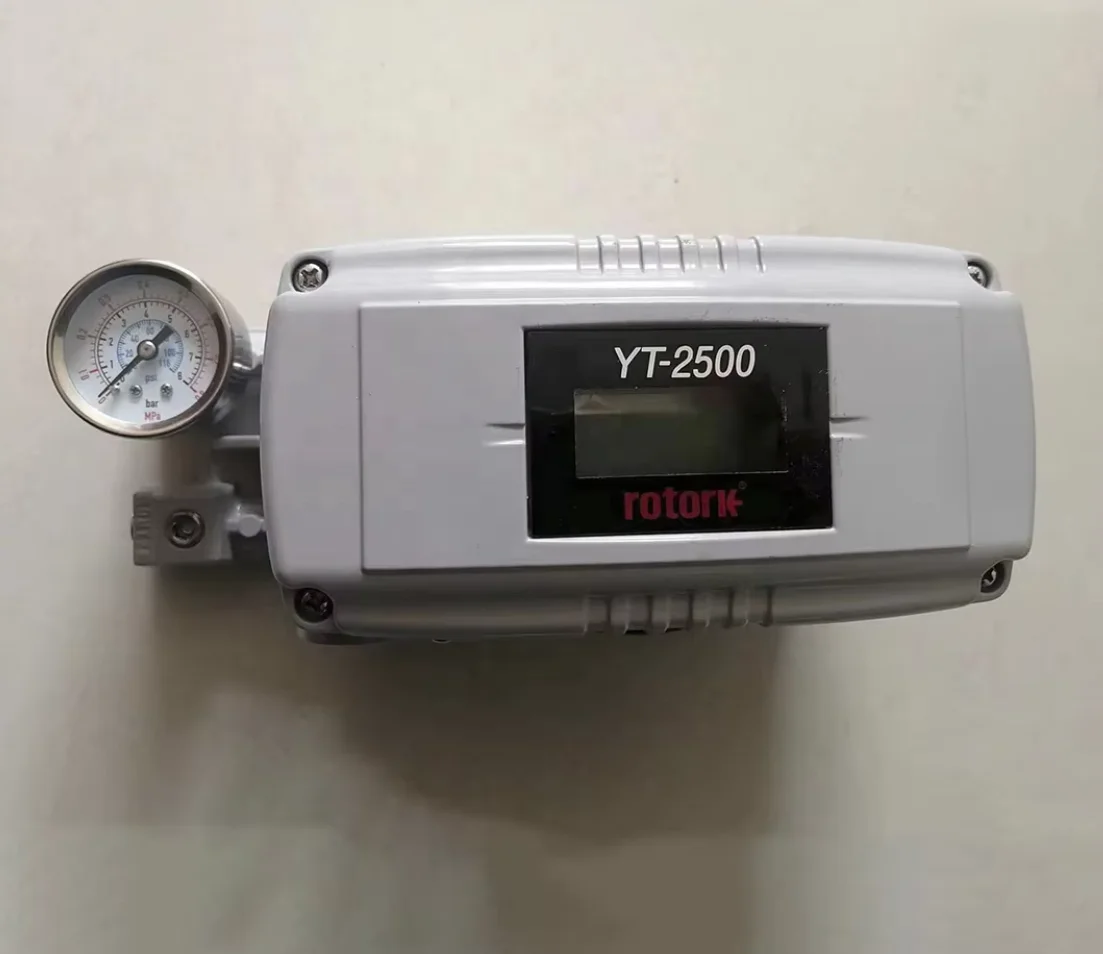 

Original Rotork YT-2500 Smart Valve Positioner And Pneumatic Valve For Globe Control Valve Ytc Positioner Yt-250rsi5121s