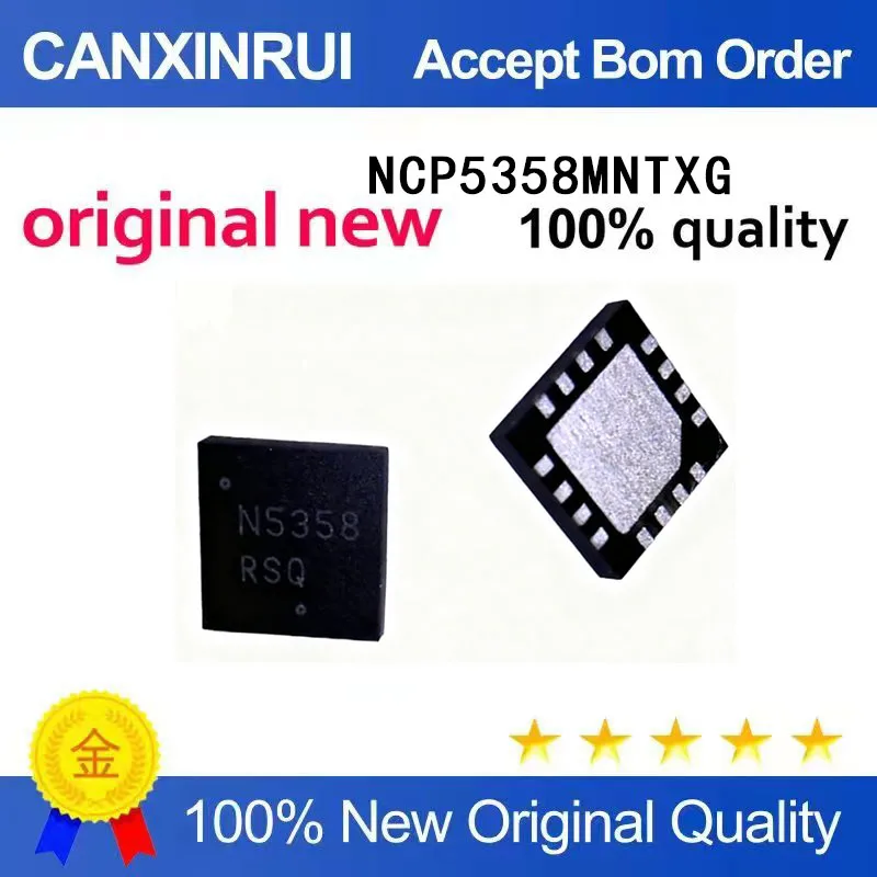 (5-100 Pieces)New stock NCP5358MNTXG N5358 NCP5358M QFN