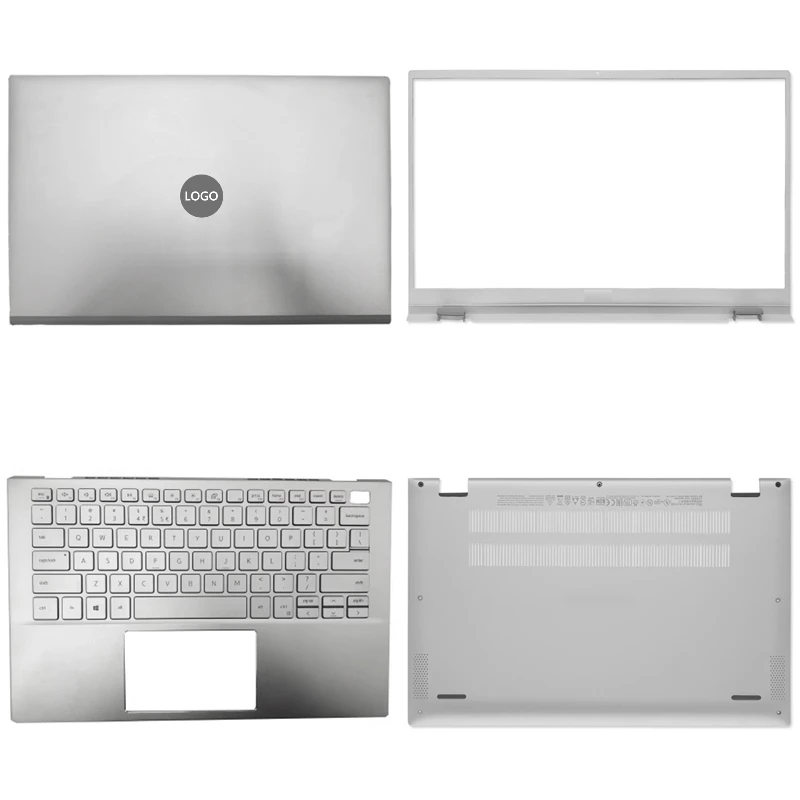 

NEW For Dell Inspiron 13 5000 5300 5301 Laptop LCD Back Cover Front Bezel Upper Palmrest Bottom Base Case Keyboard Hinges