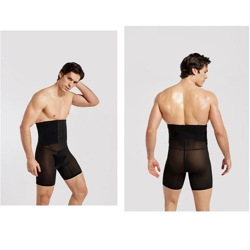 Mens Shapewear Tummy Control Shorts High Waist Girdle Boxer Briefs Tucking Gaff Crossdressing Underwear Camel Toe Panty