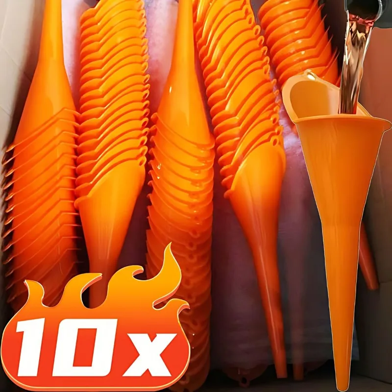 

Автомобильная воронка с длинным стержнем, инструменты для заправки бензинового масла, пластиковая воронка для масла с защитой от брызг, инструменты для заправки мотоцикла, автоаксессуары