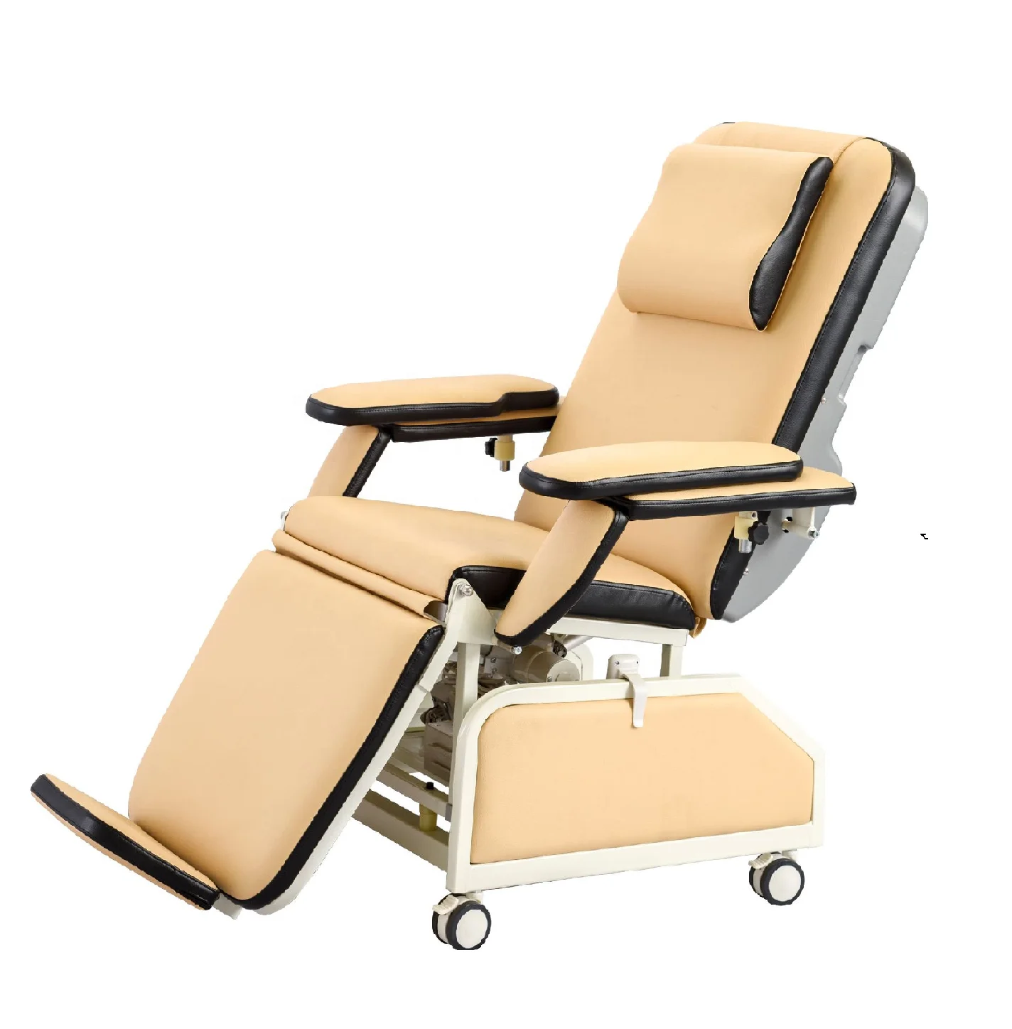 

Hand Adjustment Chair Hospital Electric Adjustable Cheap Blood Donation Dialysis Treatment Chair For Sale