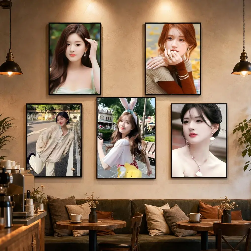 China Actor R-Rosy Poster Self-adhesive Art Waterproof Paper Sticker Coffee House Bar Dorm Room Wall Decor