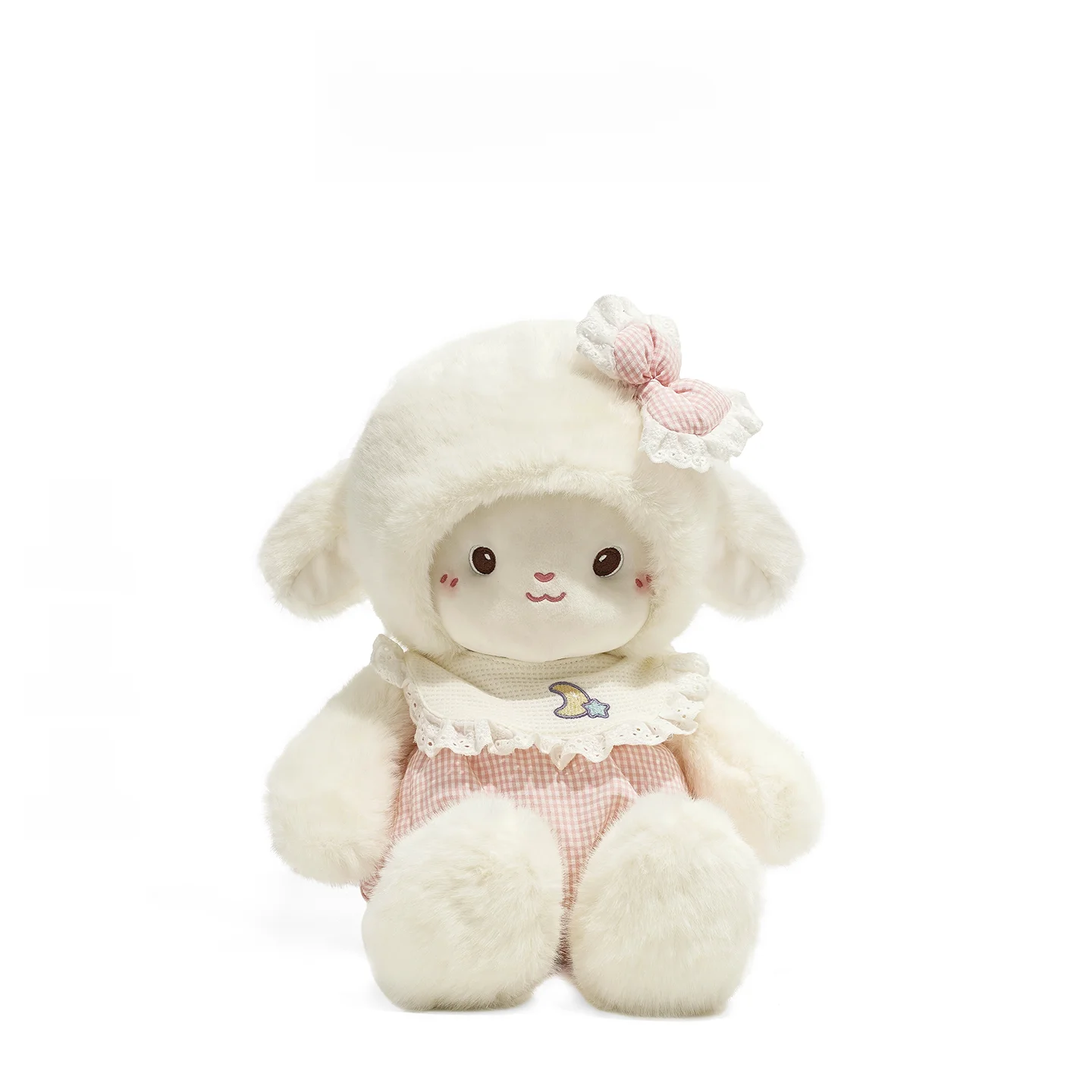 

Мягкая игрушка-подушка Herberry Plu, плюшевая кукла-овечка, подарок для всех возрастов, из полиэфирного волокна, производство материковый Китай