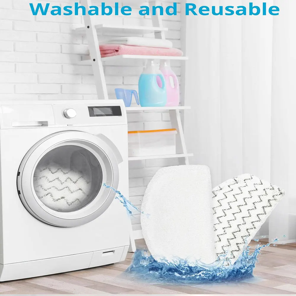 Adaptation Steam Mop Pads for Bissell PowerFresh 1940 1806 1544 1440 2075 2685A 2814 Series Washable Steam Mop Pads Replacement