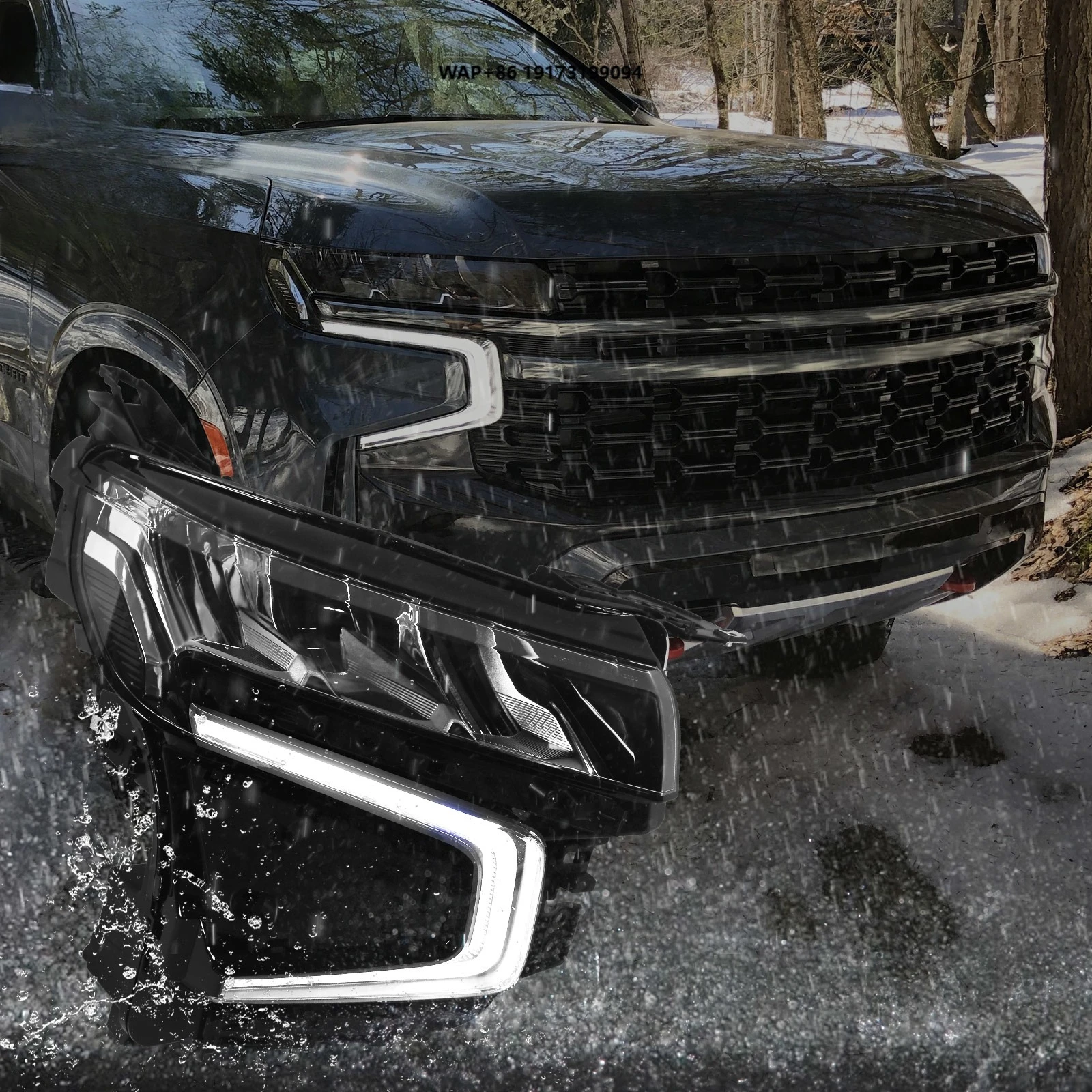 

Led Headlights for chevy tahoe 2021 2022 2023 Headlamp USA TYPE 85123918 85123917