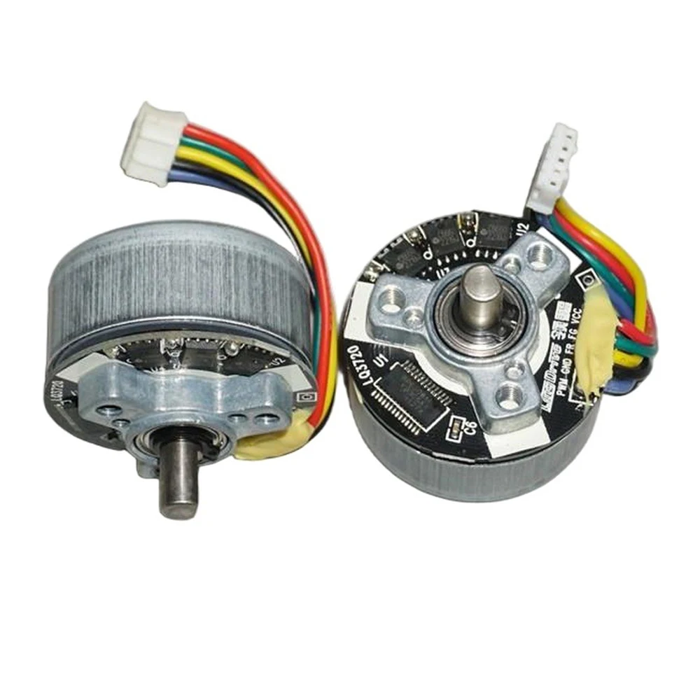 3720 Outer Rotor Brushless Motor Built-in Driver 6-12V Dual Ball Bearing High Torque 37mm Motor PWM Speed Control FG Feedback