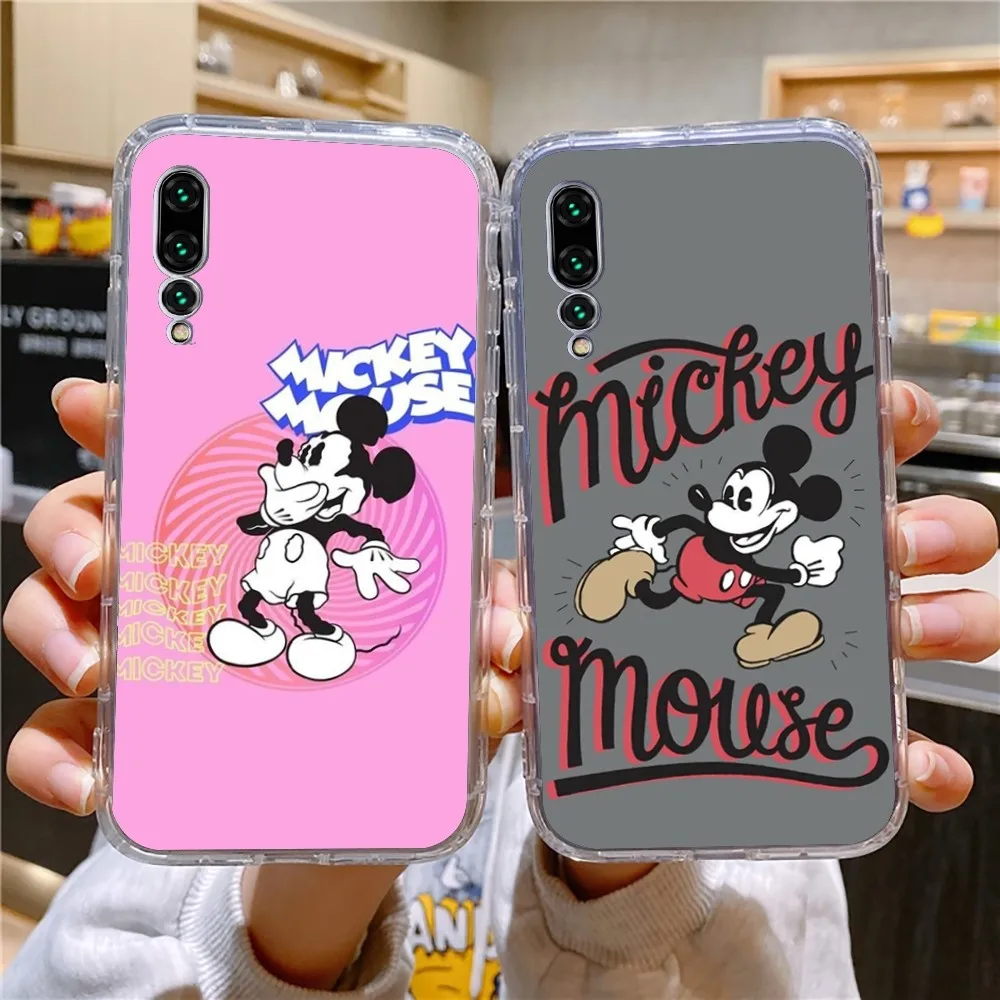 M-Mickey Mouse D-disney Phone Case For Xiaomi 11 Redmi Note 11 5G 8T 9A 9 10T Note8Pro Note9 12SUltra Transparent Case